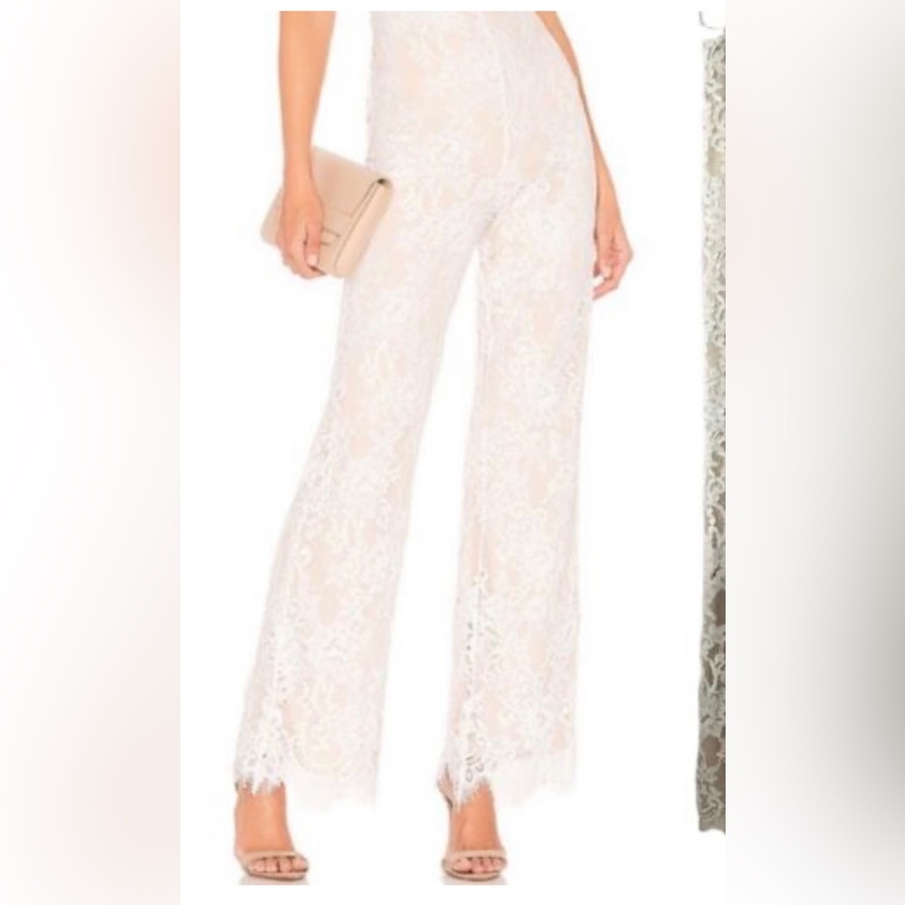 White lace flare. Size S. very good condition
